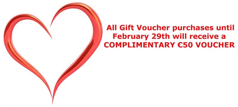 1PORTRAIT.ie Valentine's Day Gift Idea Special Offer Gift Voucher